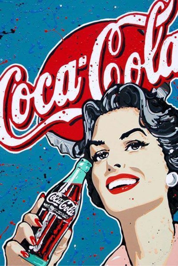 Poster đậm chất Coca Cola