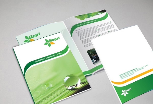 Mẫu catalogue thể hiện sự ấn tượng, chuyên nghiệp