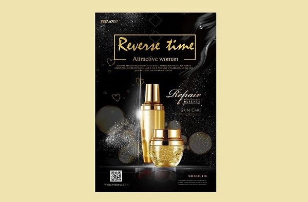 Các mẫu poster quảng cáo mỹ phẩm bắt mắt