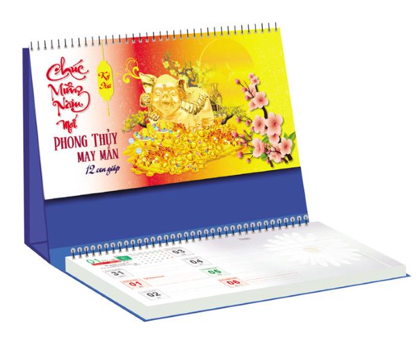 Lịch để bàn linh vật của năm