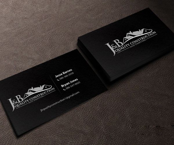 Mẫu Card visit công ty xây dựng đầy đủ thông tin