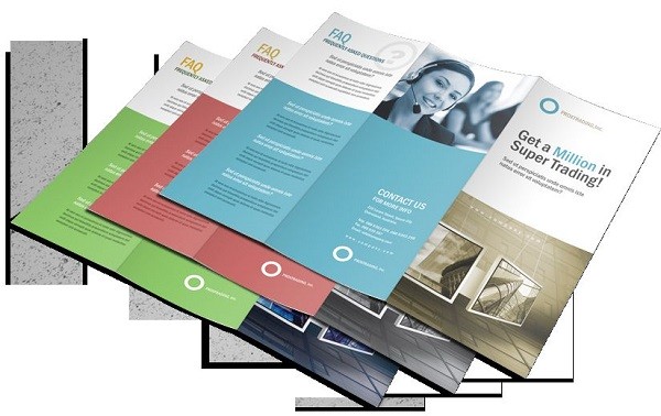 Bắt tay vào việc thiết kế tờ rơi