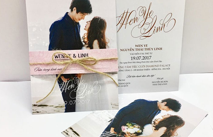 Bộ Thiệp Cưới Đẹp