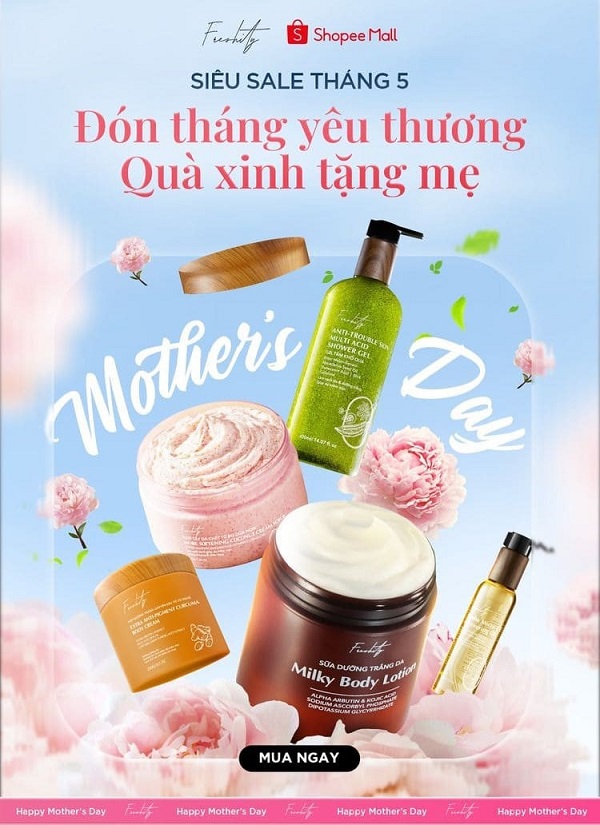 Tối giản và làm nổi bật các thông tin trên poster quảng cáo mỹ phẩm