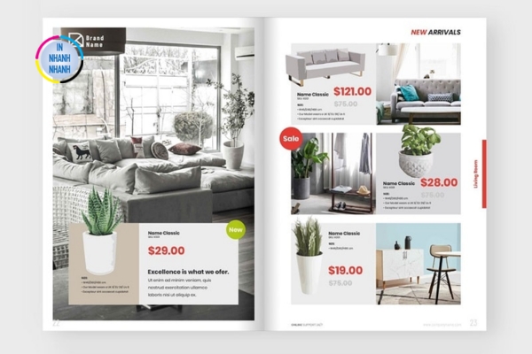 Mẫu Catalog nội thất văn phòng