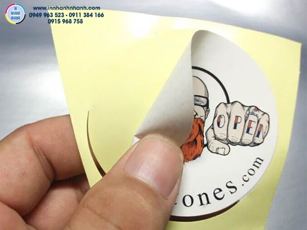 Mẫu decal nhựa chất lượng