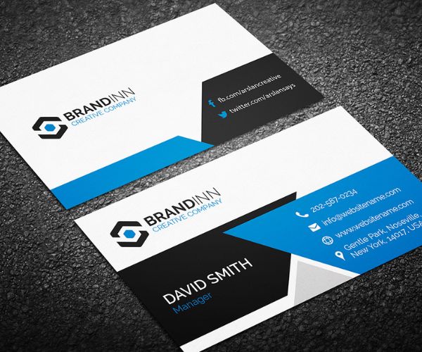 Mẫu Card visit điện lạnh – điện tử