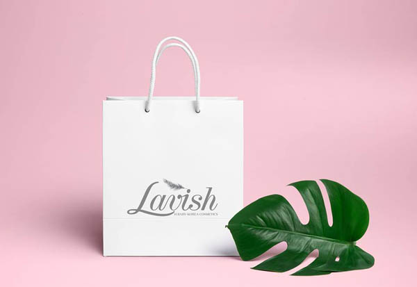 Túi giấy Ivory đựng mỹ phẩm