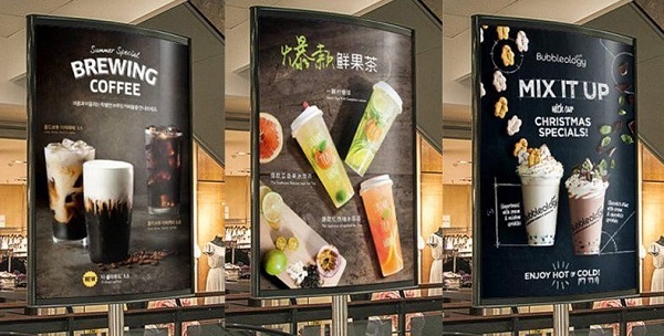 Tạo điểm nhấn khác biệt cho Poster quảng cáo trà sữa