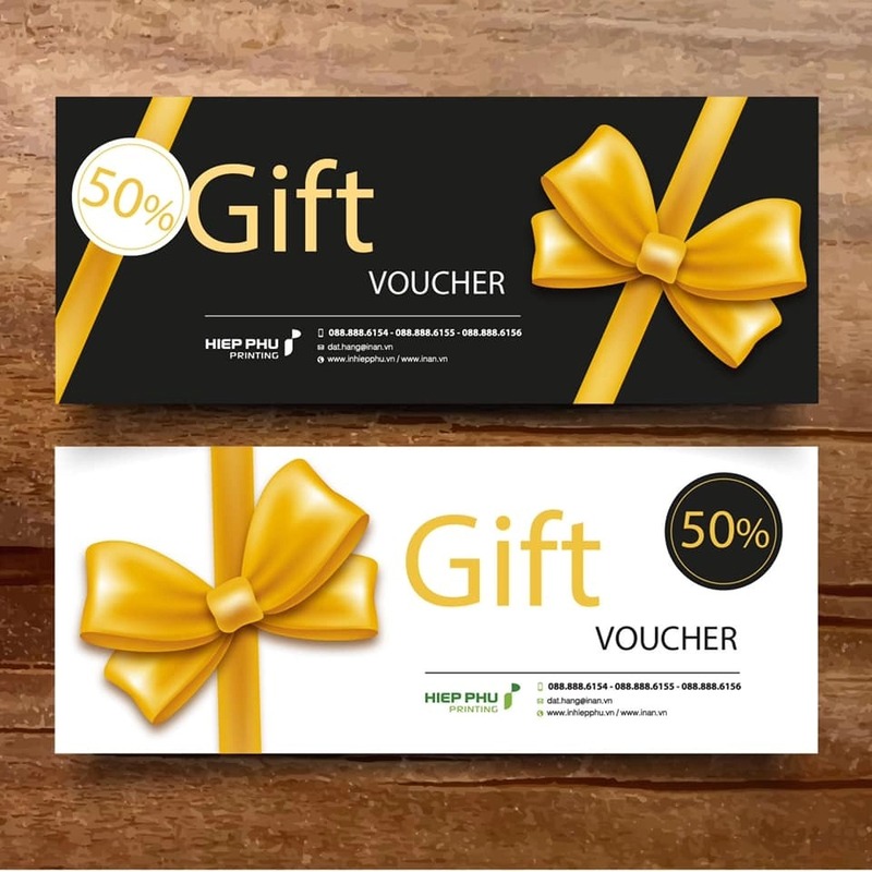 Mẫu voucher spa số 2
