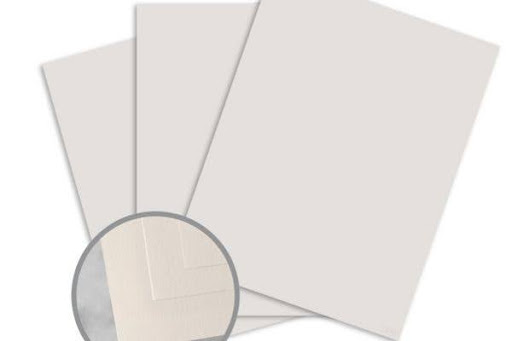 Giấy in Bristol với bề mặt 2 mặt láng tráng