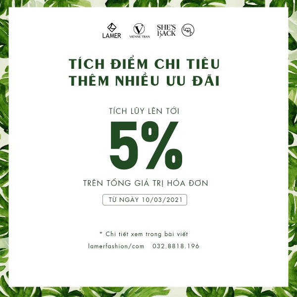 Thẻ tích điểm được thiết kế ấn tượng 