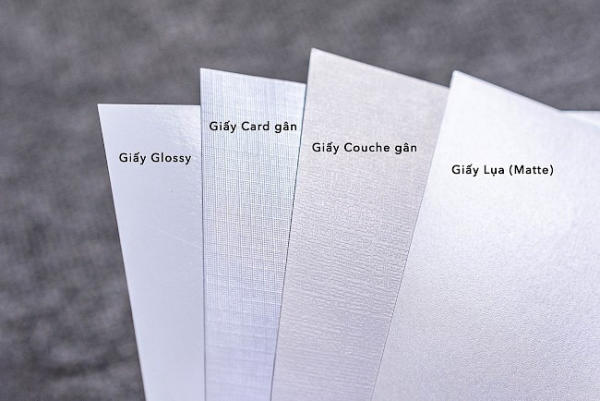 Có nhiều loại giấy Couche phổ biến trên thị trường
