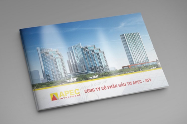 Catalogue bất động sản đậm màu đẹp