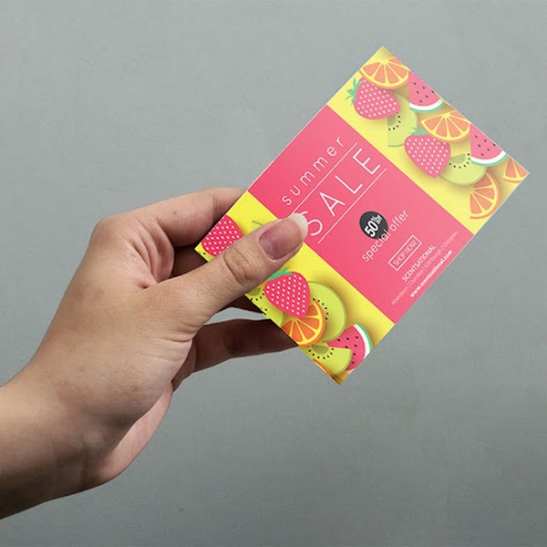 Mẫu tờ rơi nội thất dạng nhỏ