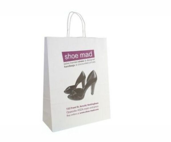 Mẫu túi giấy đựng giày cao gót đơn giản
