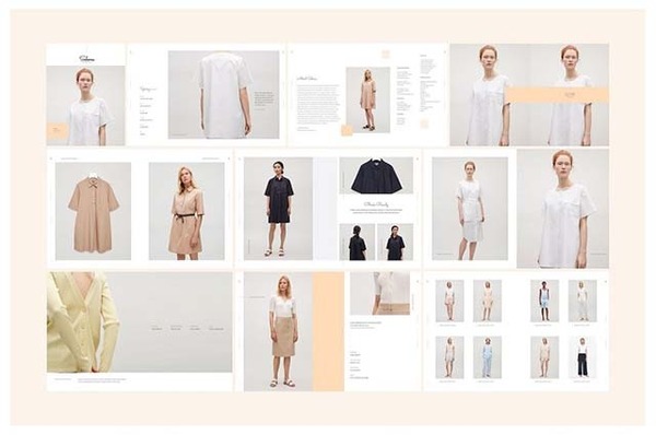 Nhiều thương hiệu thường chọn gam màu pastel trong thiết kế Catalogue thời trang