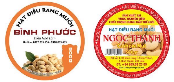 Tiêu chuẩn cho tem nhãn thực phẩm