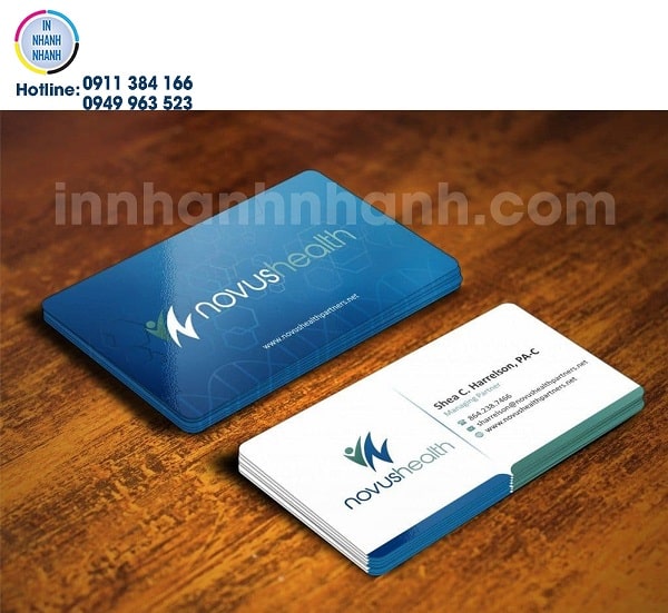 Mẫu 5: Mẫu business card NOVUSHEALTH