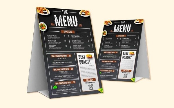 In menu bìa cứng đem lại nhiều lợi ích tuyệt vời cho doanh nghiệp