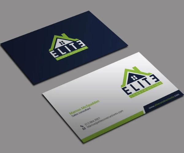 Card visit công ty xây dựng