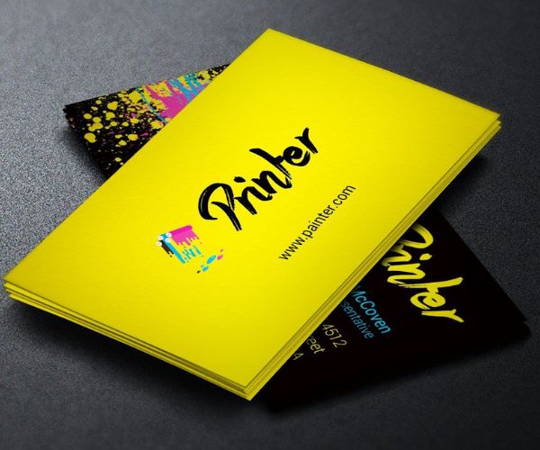 Mẫu card visit cửa hàng kinh doanh thiết kế