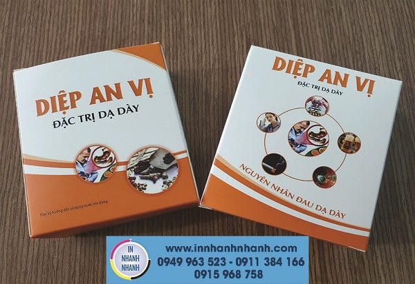 Mẫu hộp giấy đựng dược phẩm