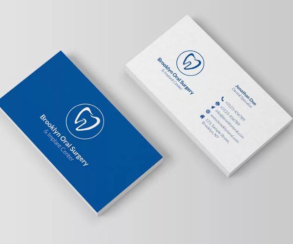 Mẫu Card Visit Nha Khoa Cao Cấp thể hiện sự đẳng cấp, chuyên nghiệp&nbsp;