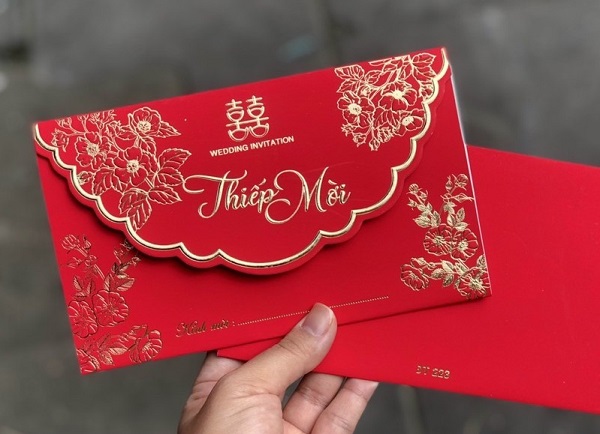 Thiết kế thiệp cưới theo lối truyền thống