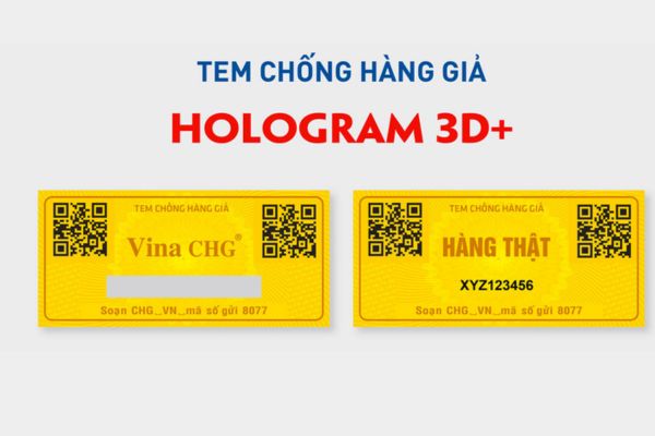 Tem chống hàng giả Hologram 3D
