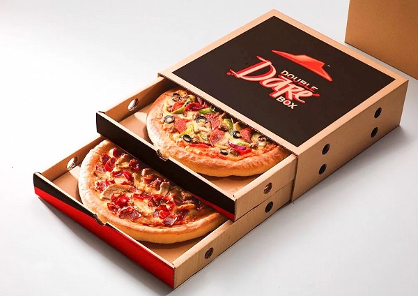 Mẫu hộp giấy đựng bánh pizza