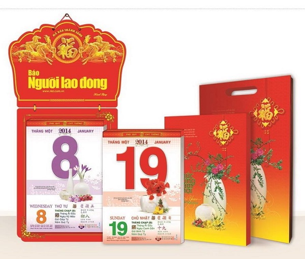 Lịch bloc phổ biến nhất ở nước ta