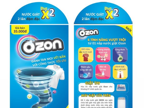 In tem nhãn nước giặt bằng decal giấy giúp doanh nghiệp tối ưu chi phí