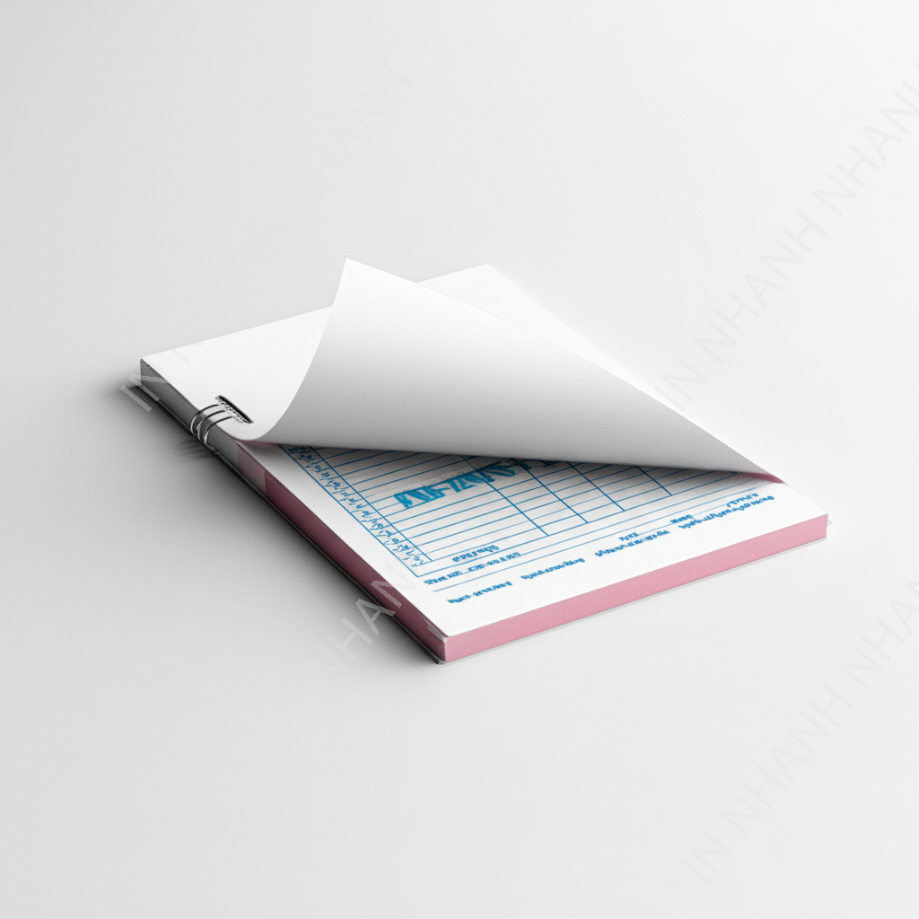 In Cuốn Phiếu Thu In Nhanh Nhanh